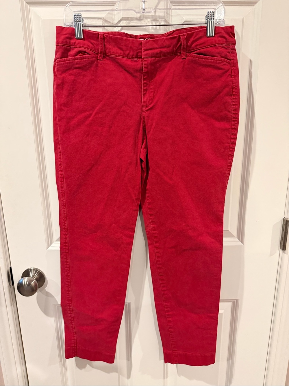 Old Navy Red Pixie Pants Size 8